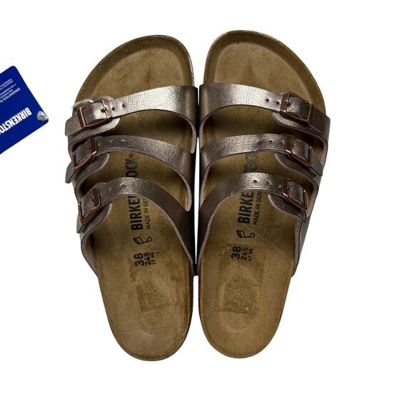 BIRKENSTOCK Florida Birko-Flor in Graceful Taupe - Picture 4 of 10